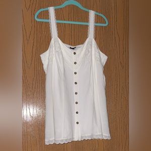Torrid 14-16 Long Off White Camisole Top size 14-16